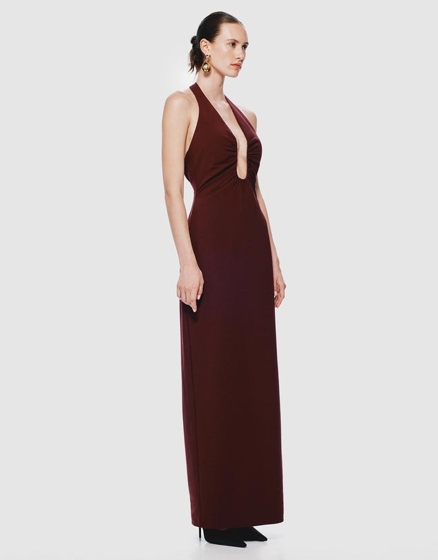 Alusia Maxi Dress - Cherry Red