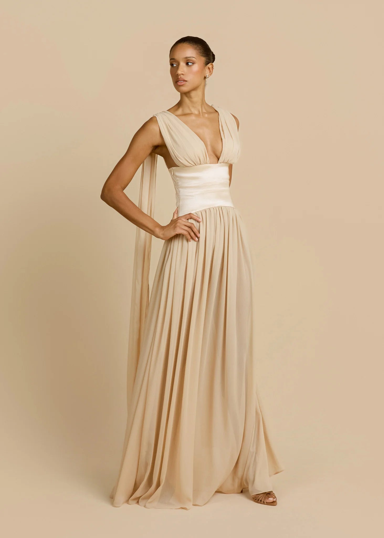 Ramona Dress Champagne