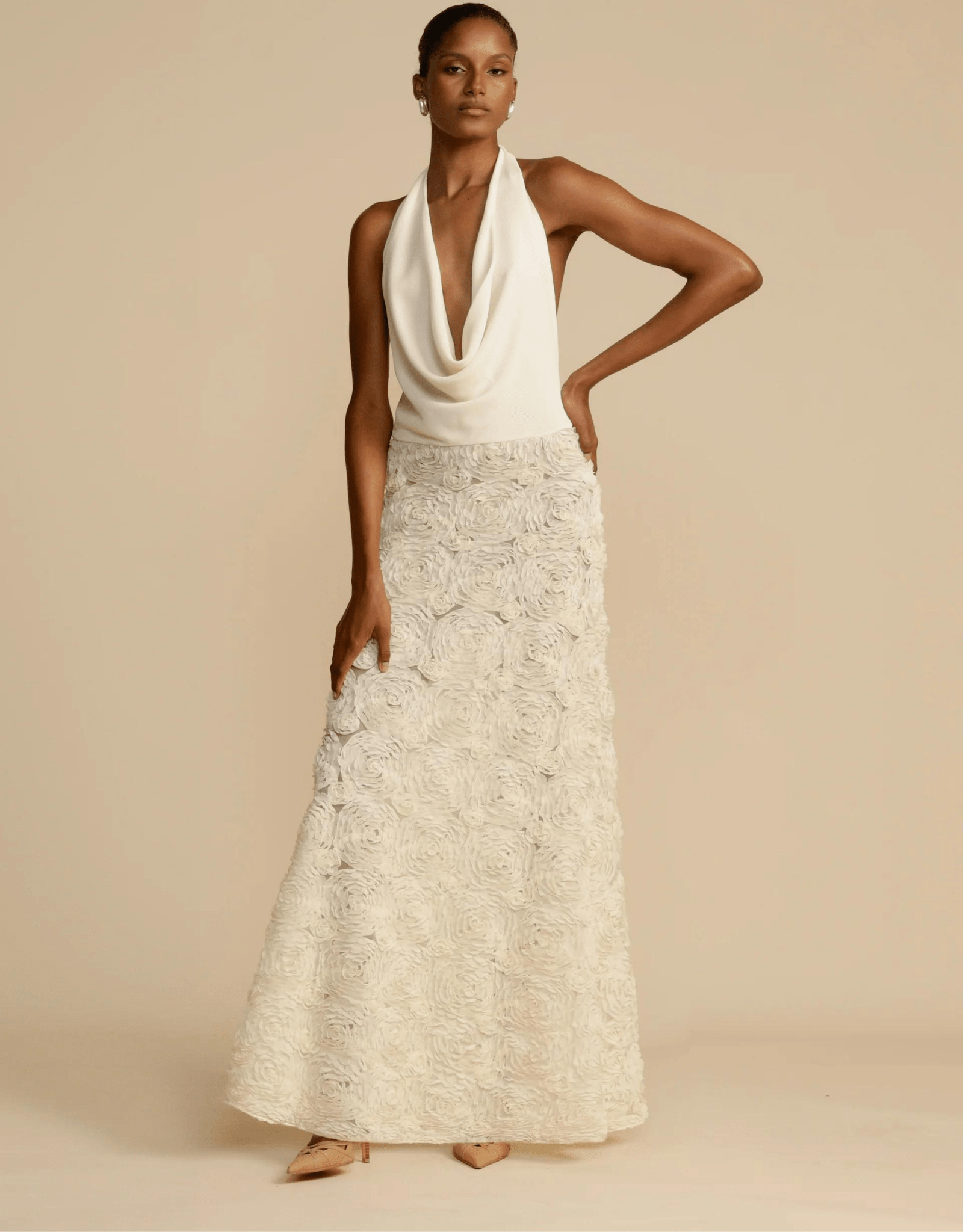 Adriana Dress - Ivory - Arcina Ori - The Curate Club