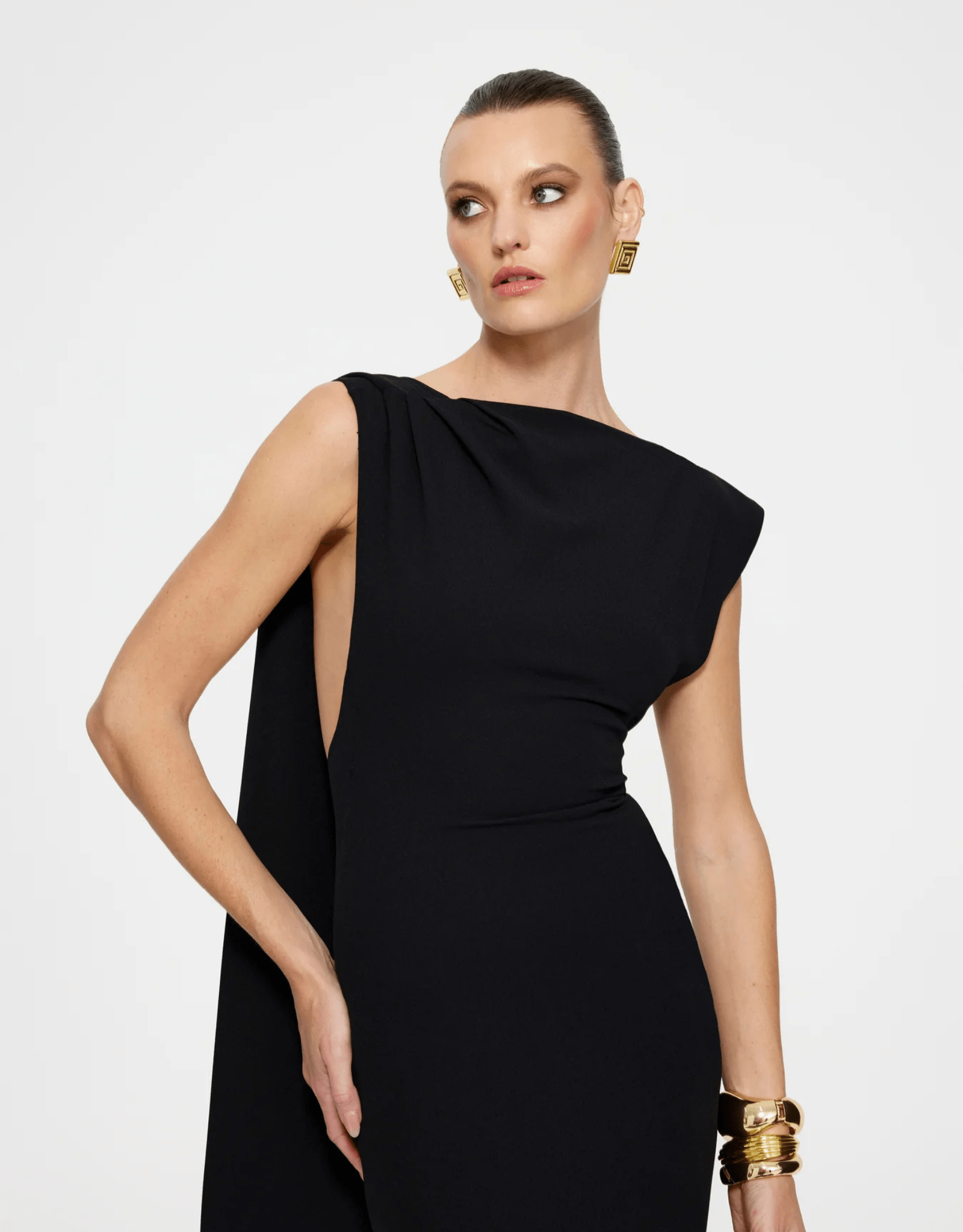 Audrey Gown - Black - Effie Kats - The Curate Club