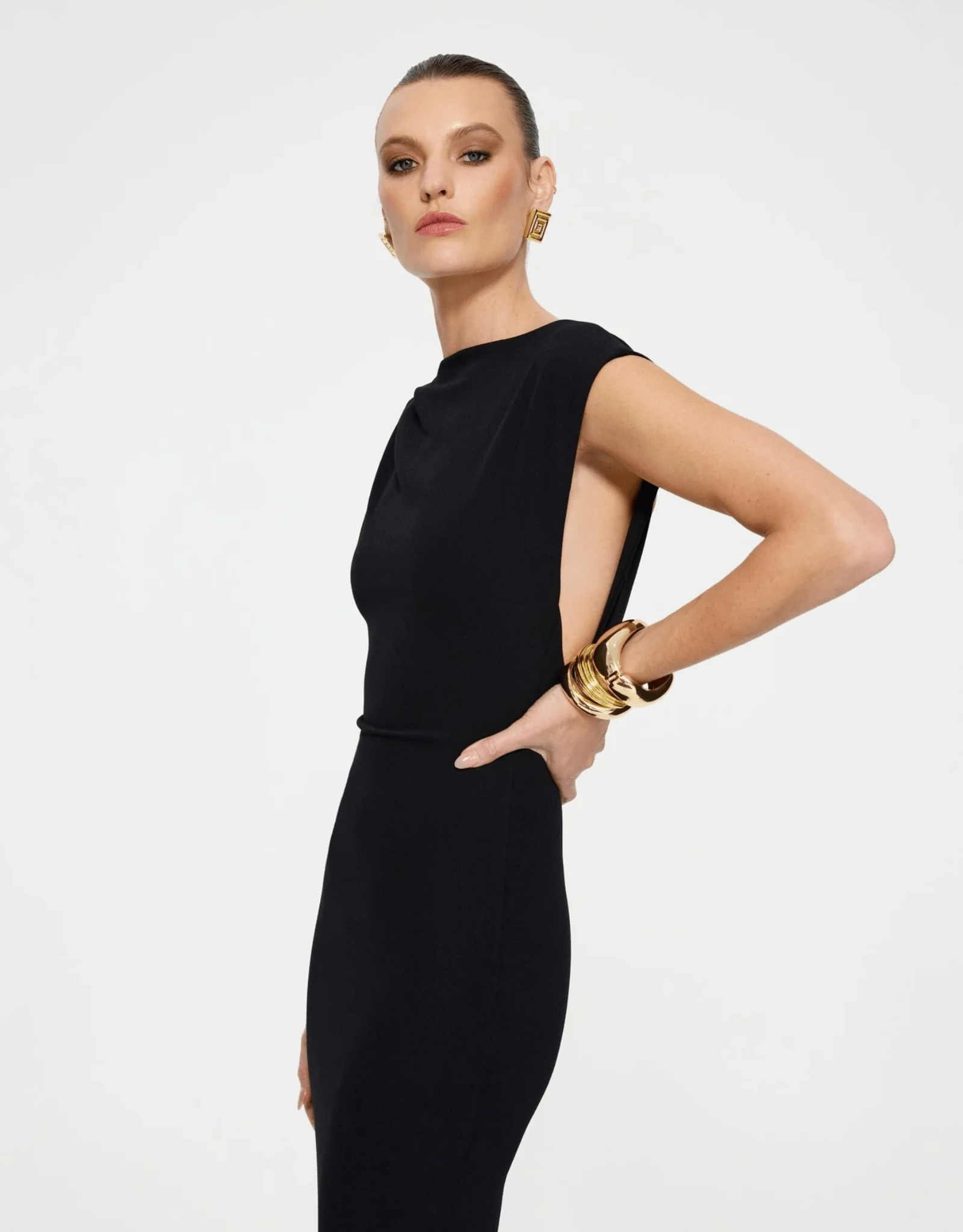 Audrey Gown - Black - Effie Kats - The Curate Club