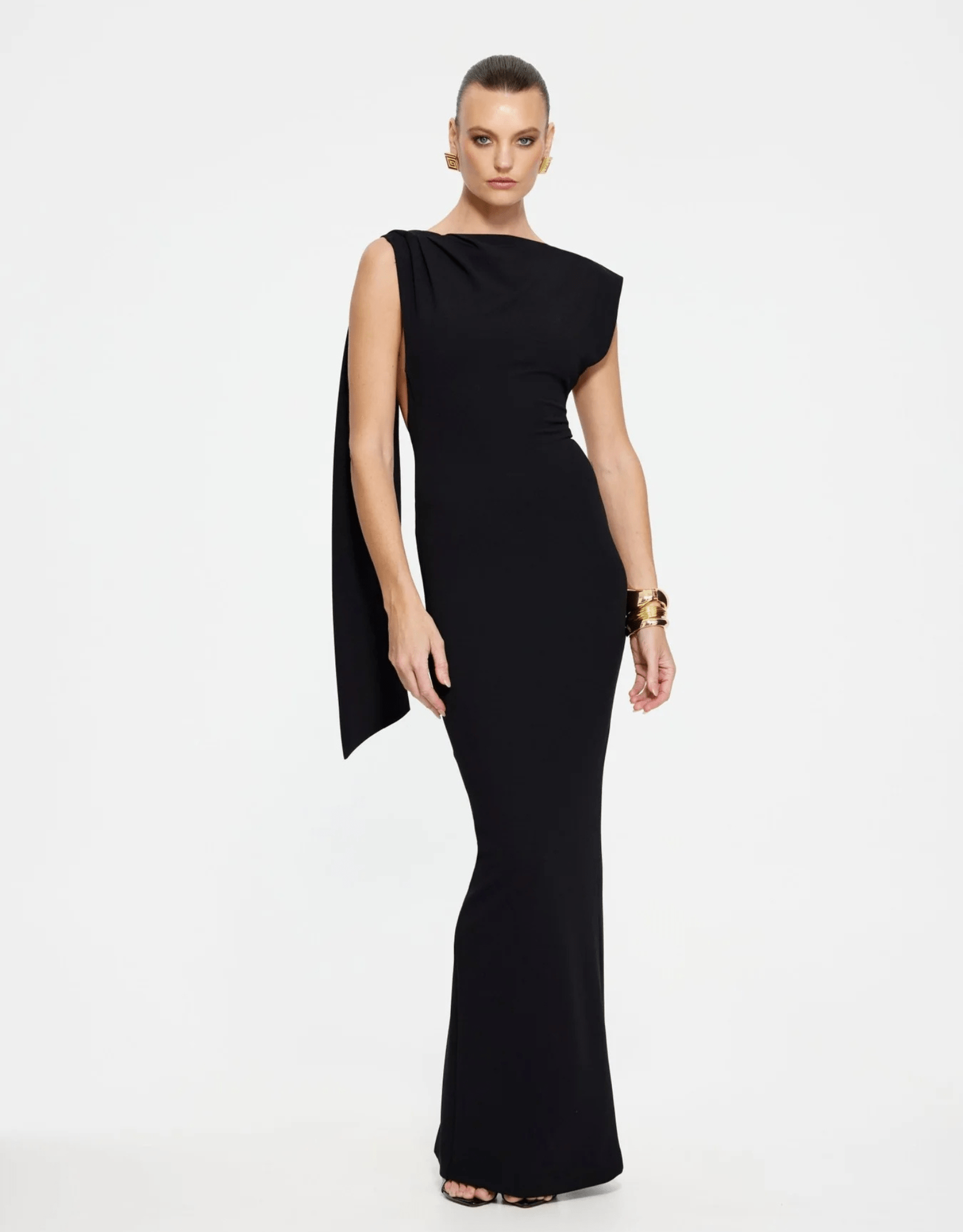 Audrey Gown - Black - Effie Kats - The Curate Club