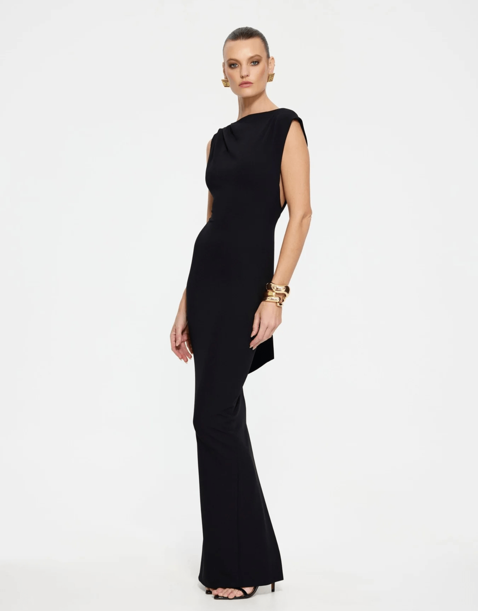 Audrey Gown - Black - Effie Kats - The Curate Club