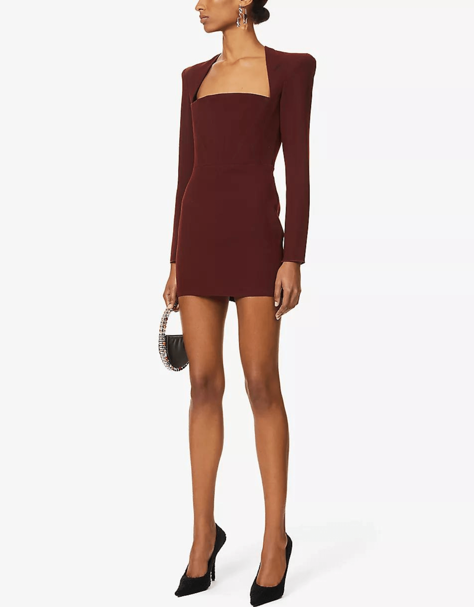 Benison Crepe Mini Dress - Alex Perry - The Curate Club