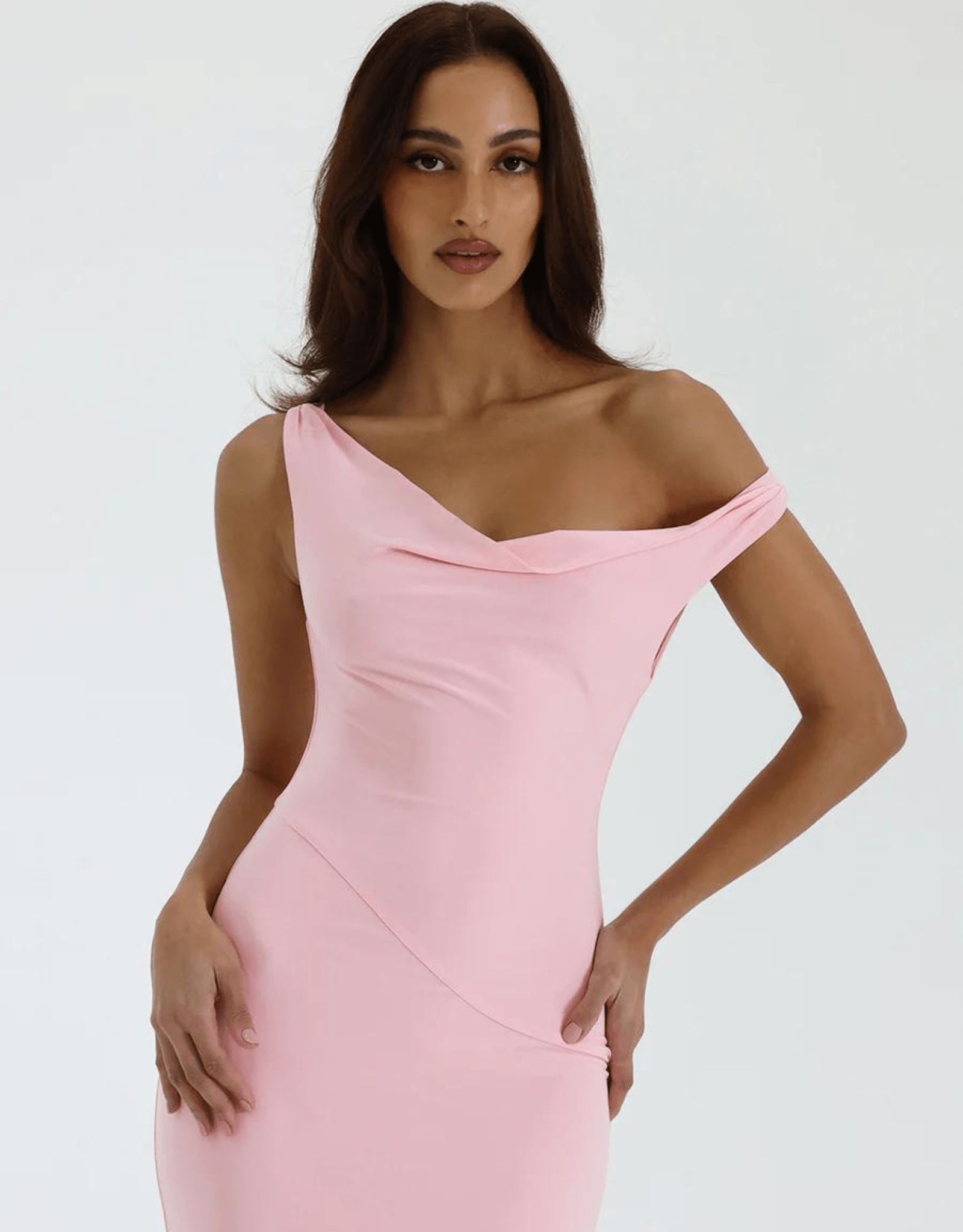 Bettina Gown - Blossom Pink - Natalie Rolt - The Curate Club