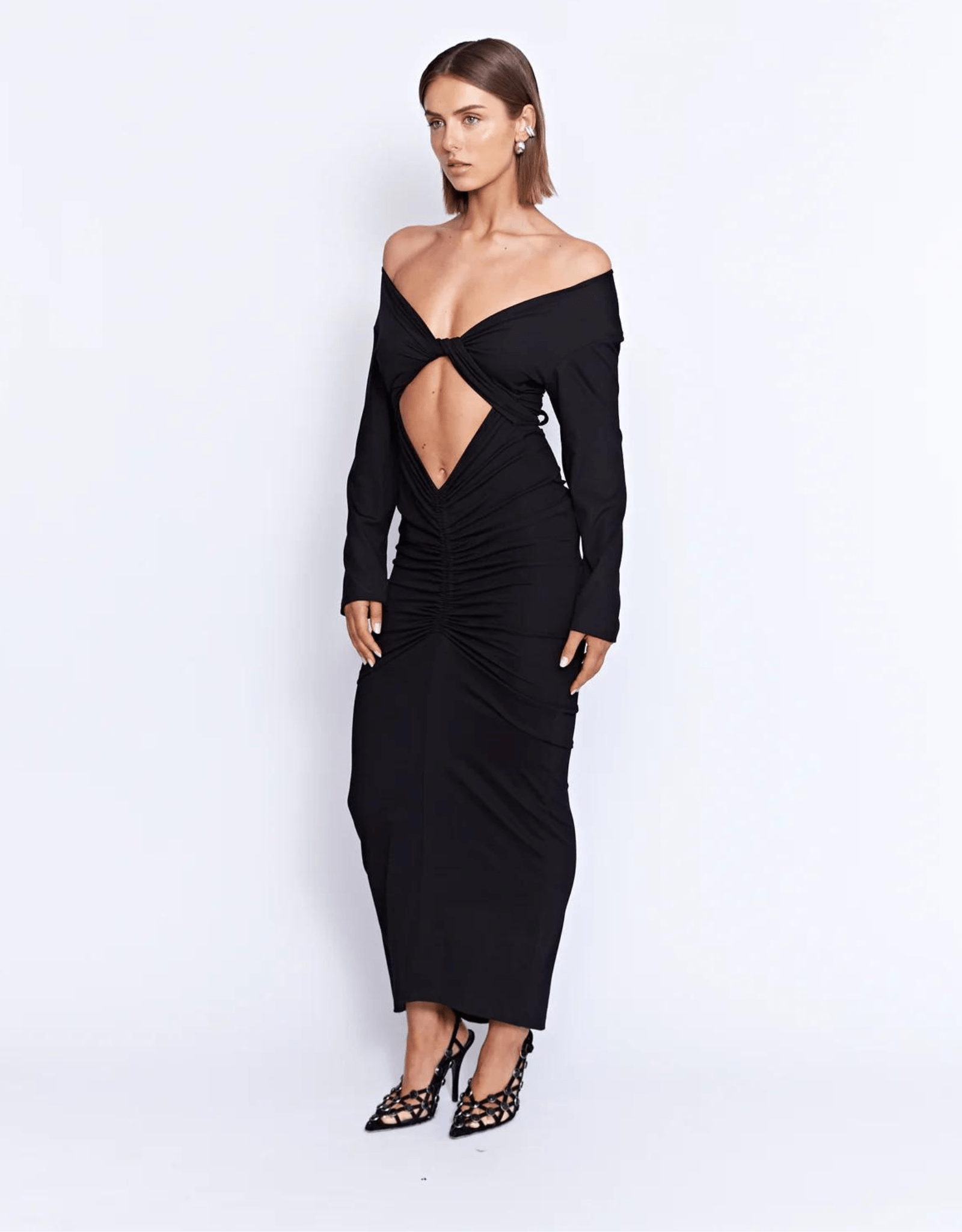 Fontaine Dress - Black - Pfeiffer - The Curate Club