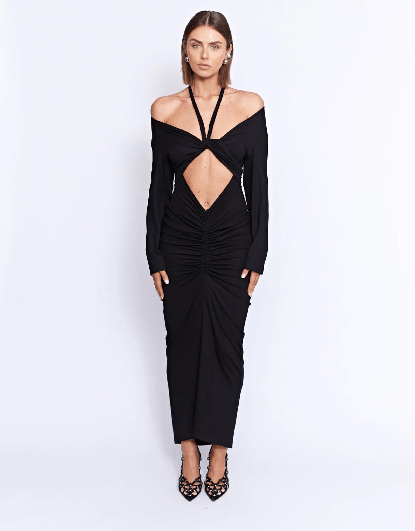 Fontaine Dress - Black - Pfeiffer - The Curate Club