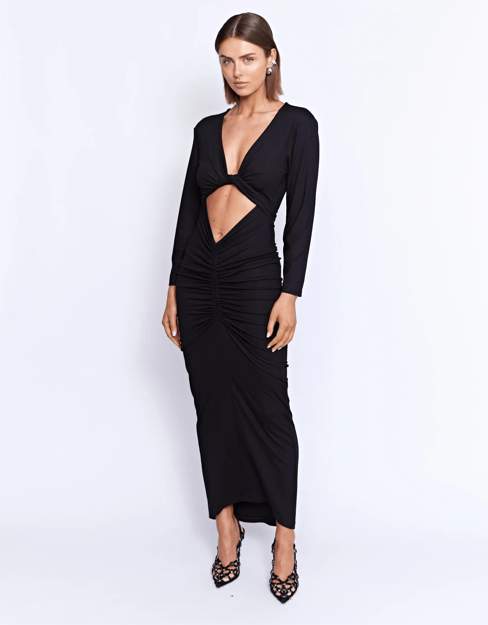 Fontaine Dress - Black - Pfeiffer - The Curate Club