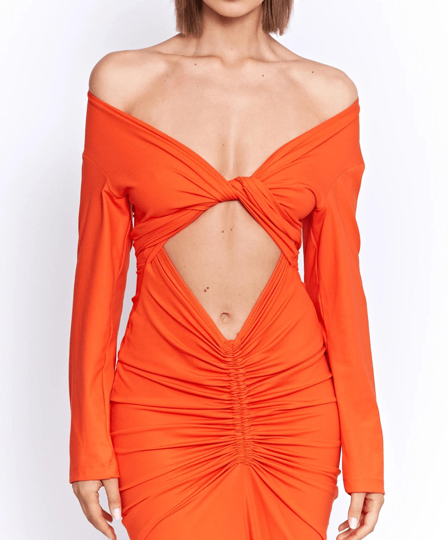 Fontaine Dress - Crimson - Pfeiffer - The Curate Club