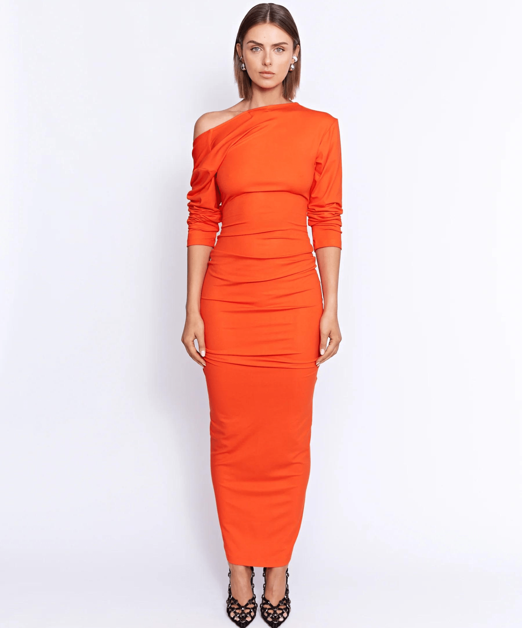 Fontaine Dress - Crimson - Pfeiffer - The Curate Club