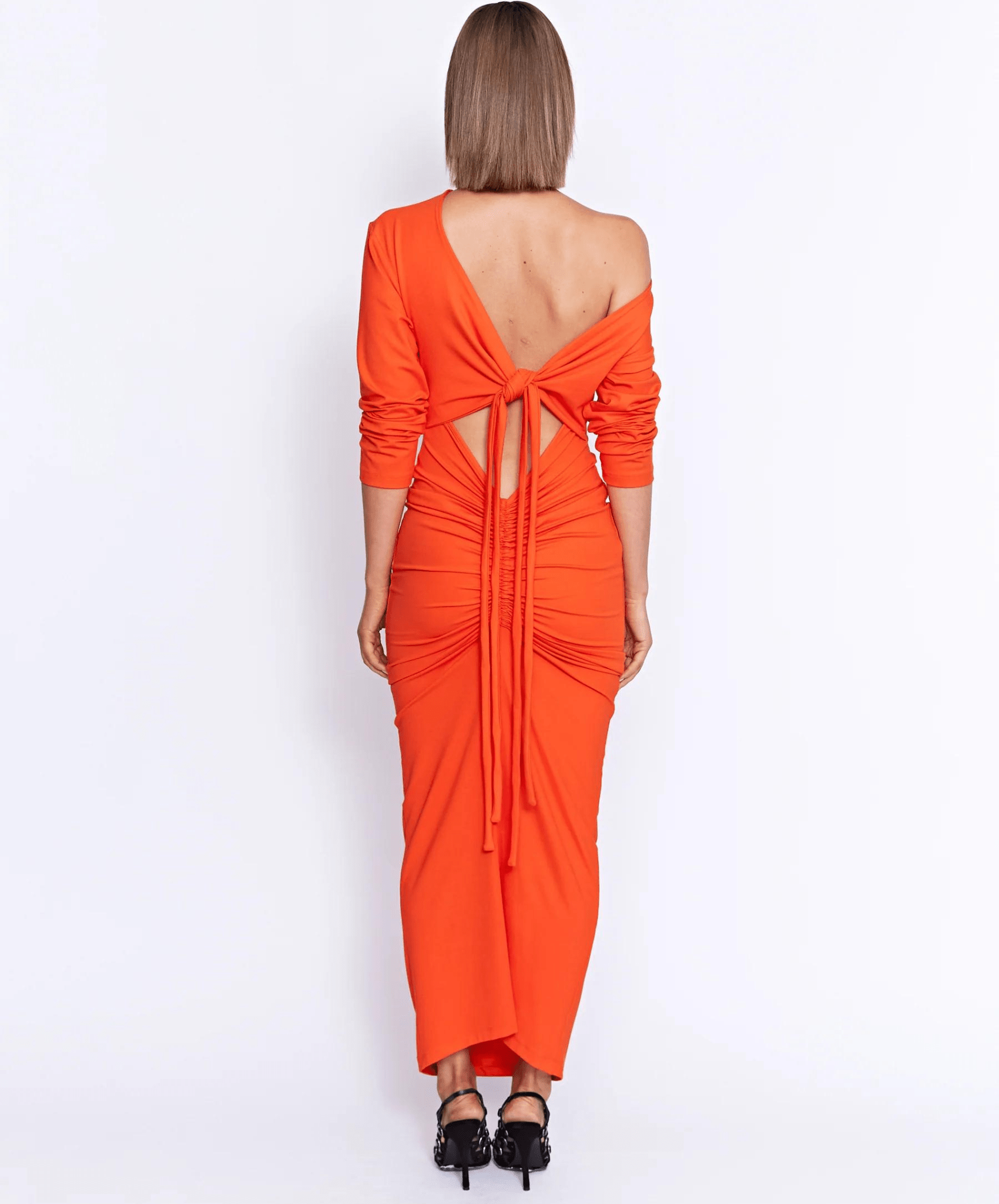 Fontaine Dress - Crimson - Pfeiffer - The Curate Club