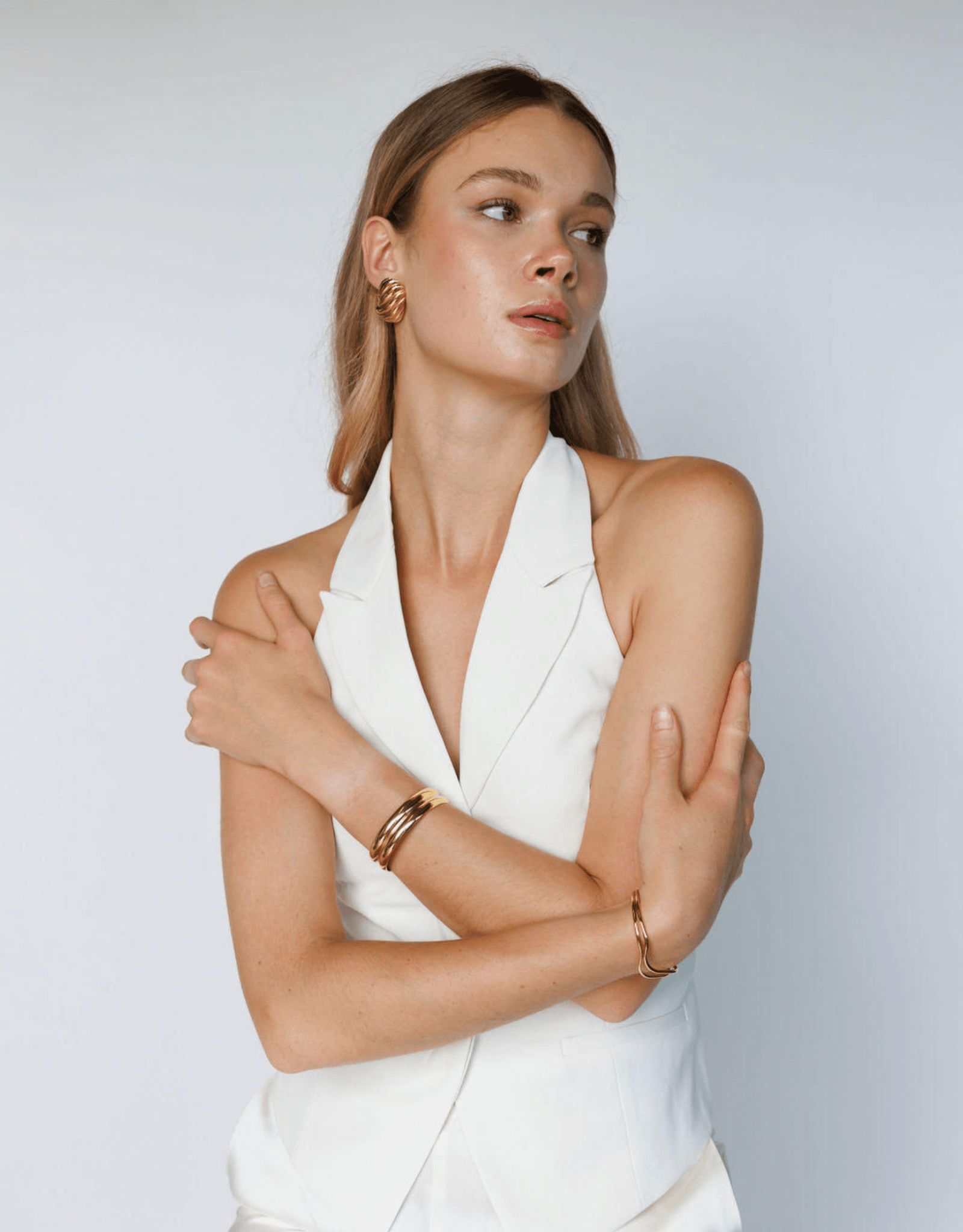 Giana Earring - Gold - Viktoria Green - The Curate Club