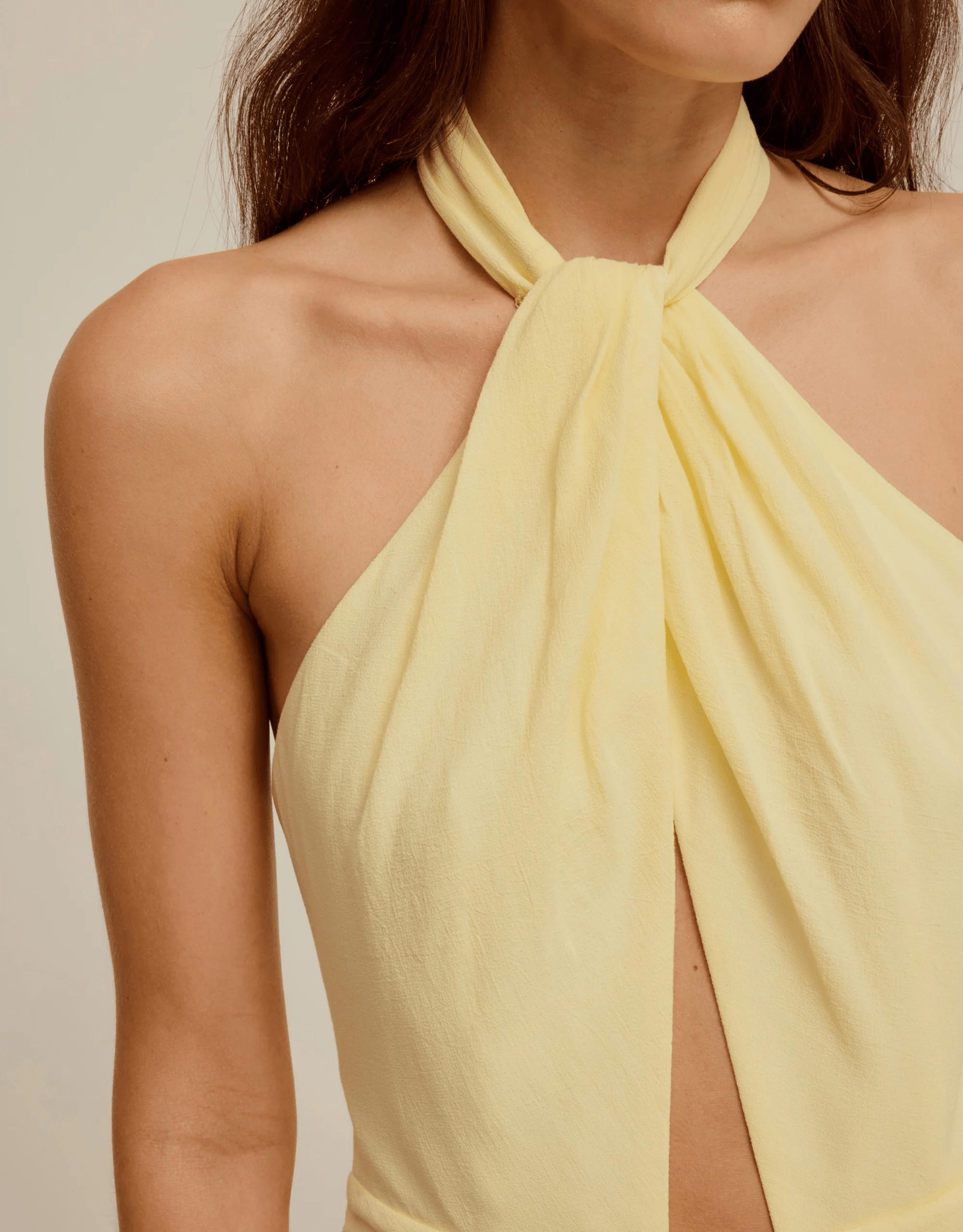 Halter Neck Cut Out Dress - Venroy - The Curate Club