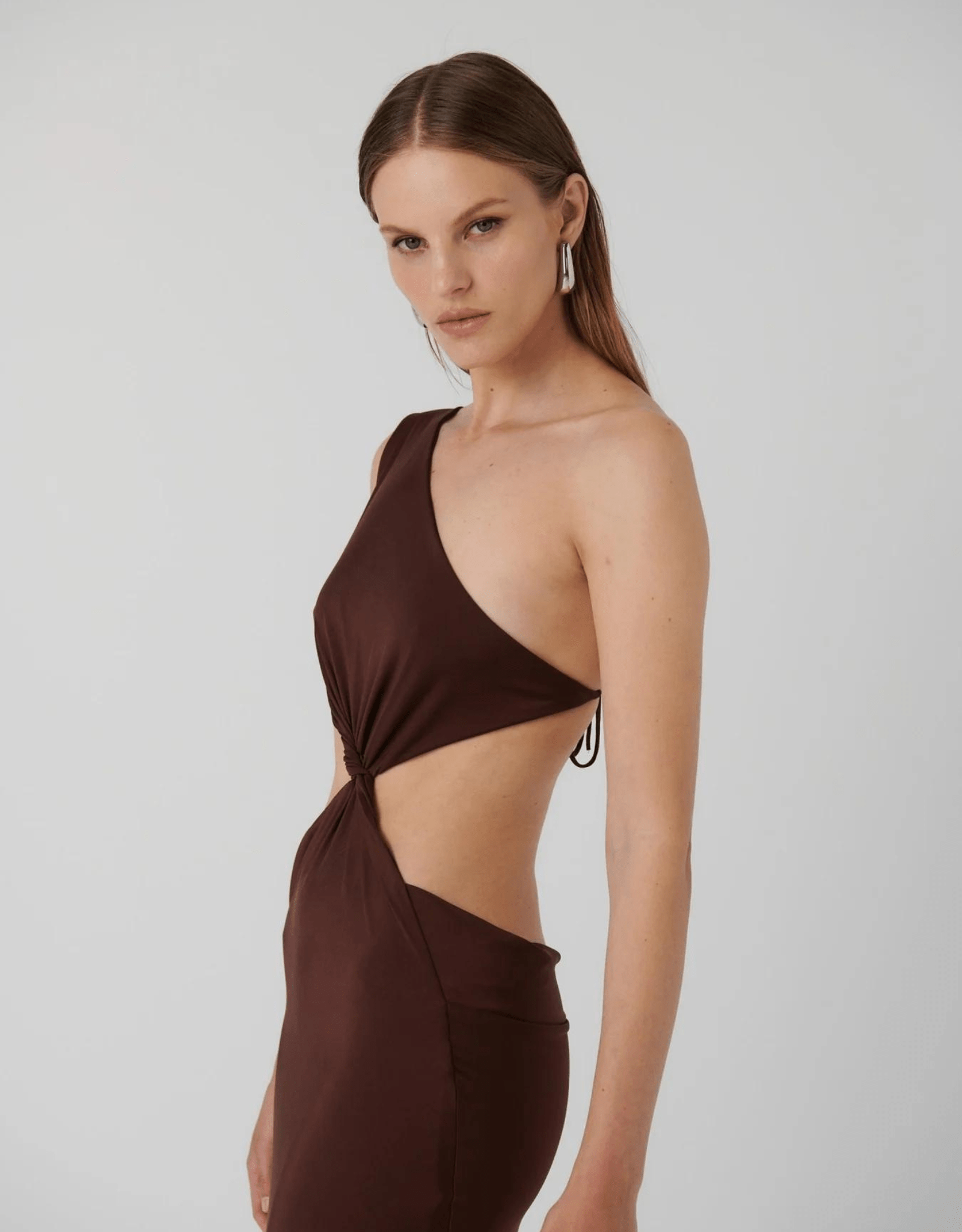 Hawlya Gown - Cocoa - Effie Kats - The Curate Club