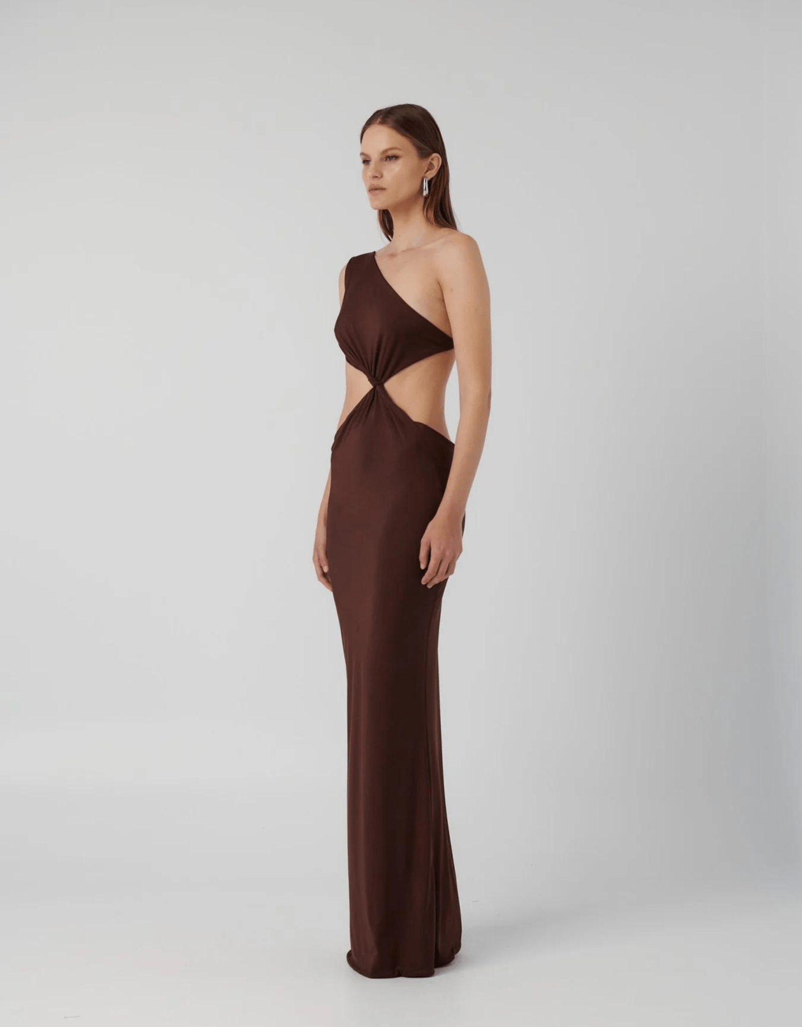 Hawlya Gown - Cocoa - Effie Kats - The Curate Club