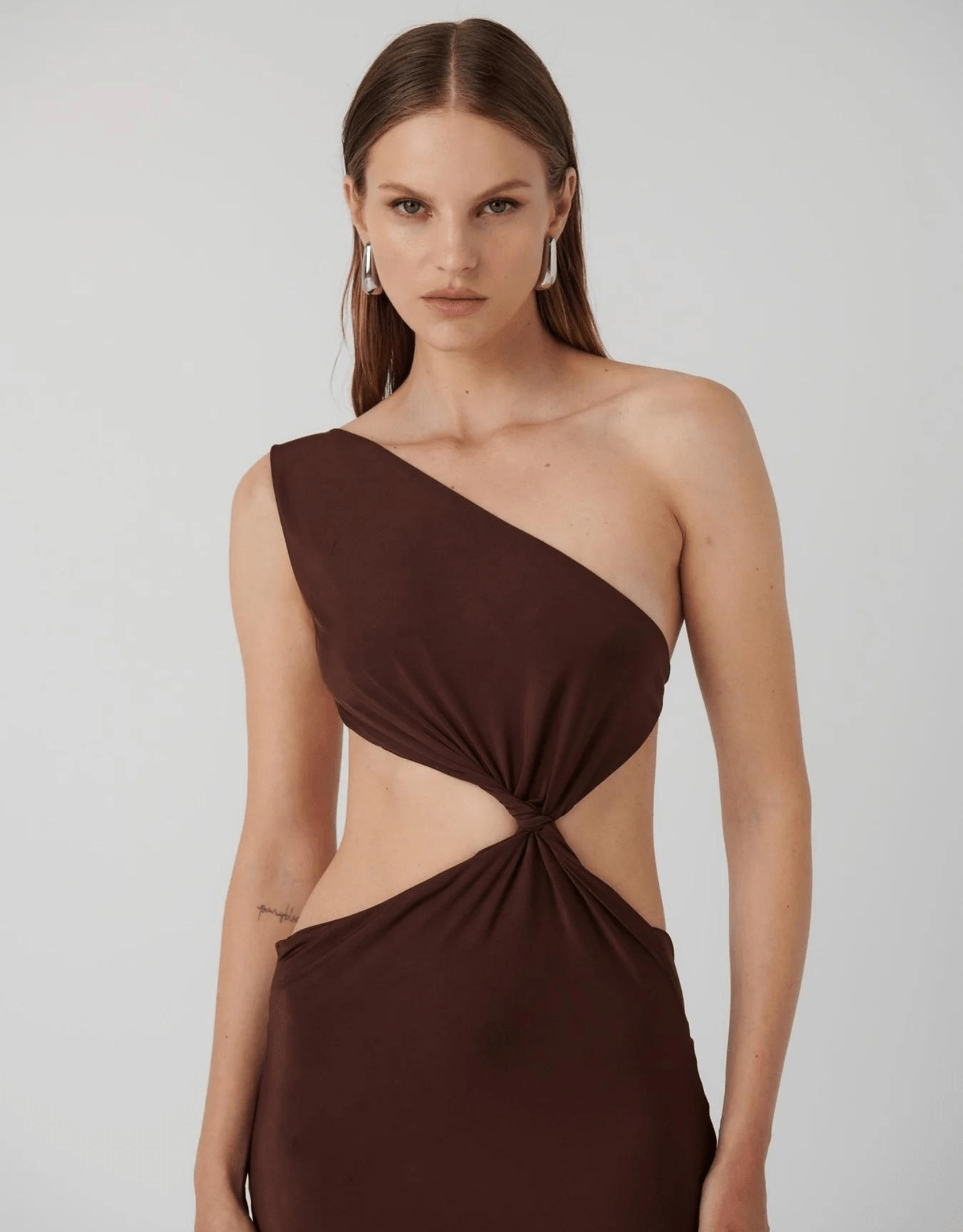 Hawlya Gown - Cocoa - Effie Kats - The Curate Club