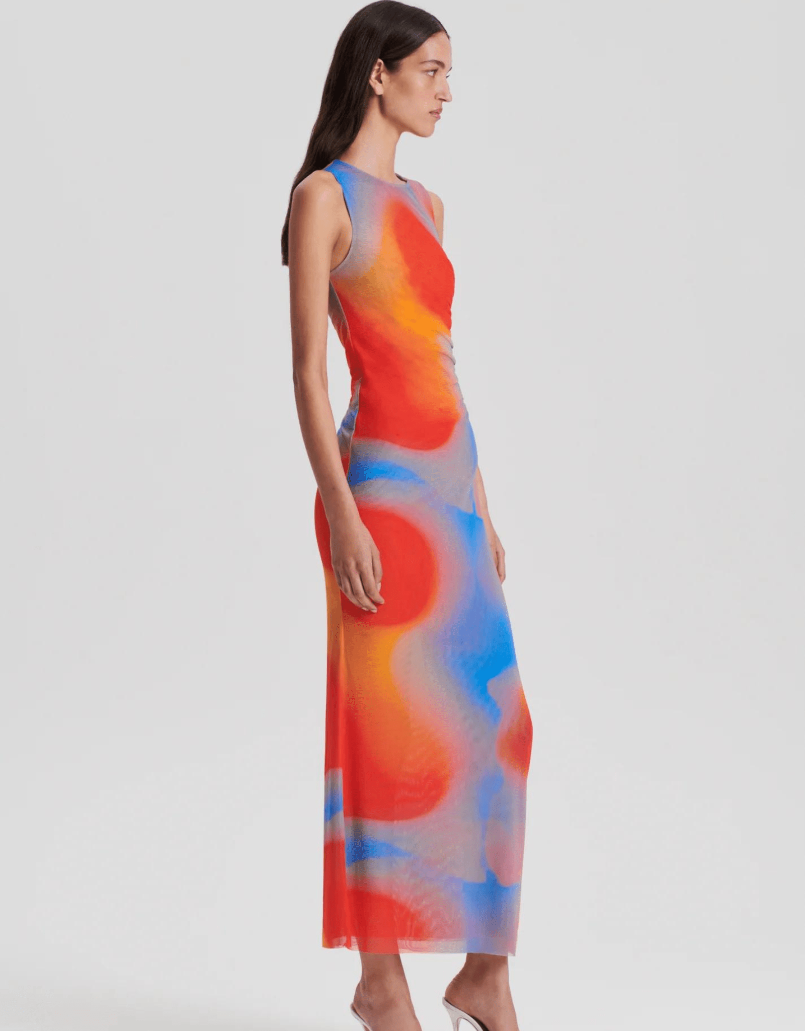Italian Watercolour Print Dress - Scanlan Theodore - The Curate Club