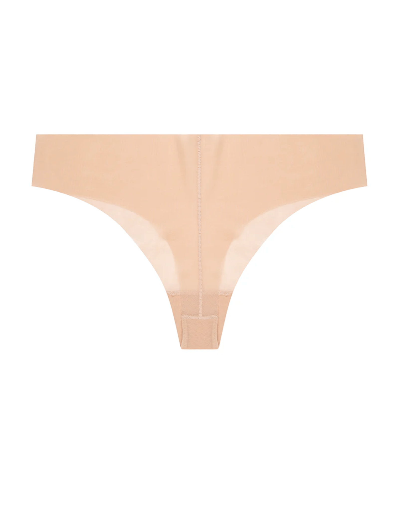 Nude Invisible Thong - Nakey Underwear - The Curate Club