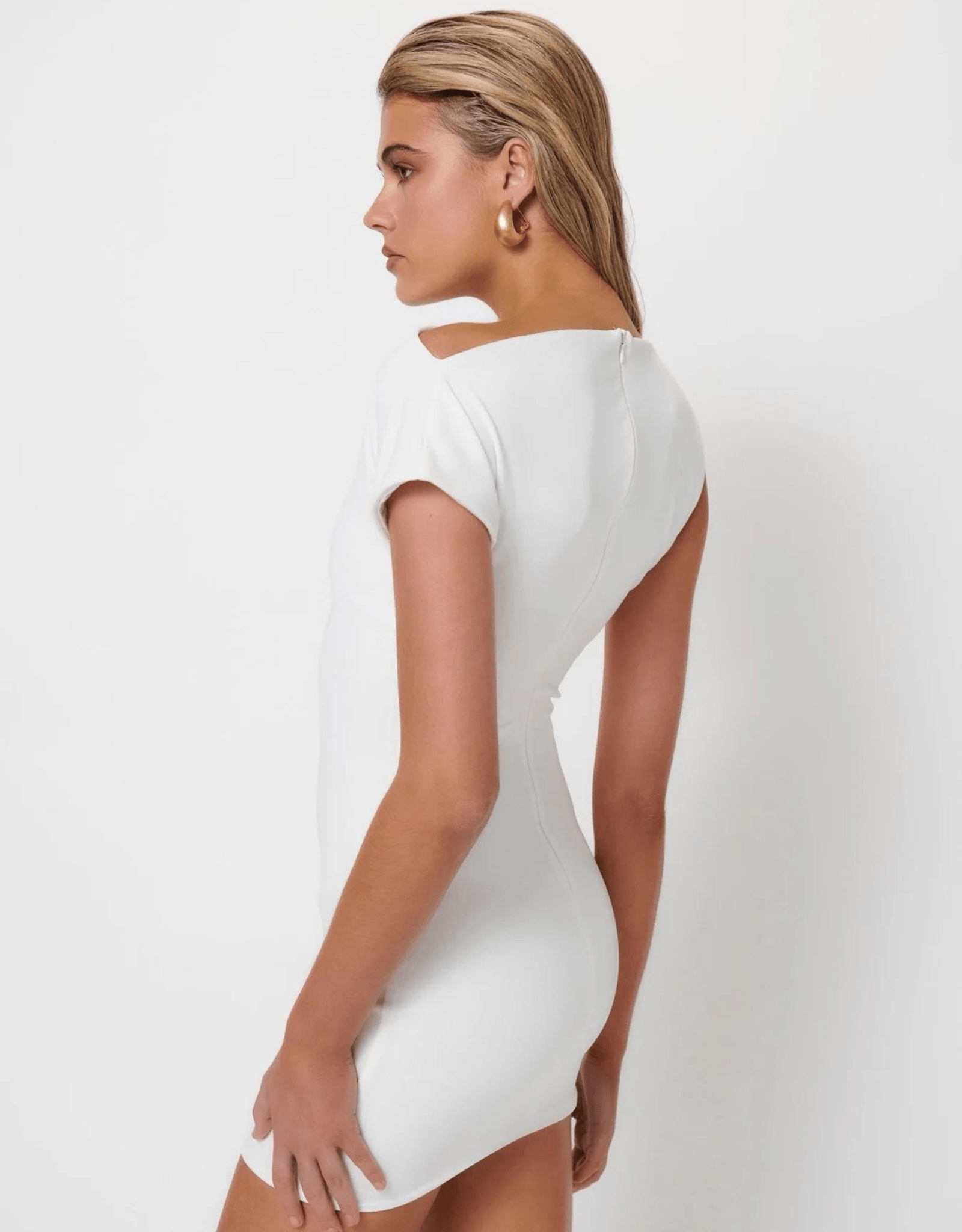 Shenise Dress - White - Effie Kats - The Curate Club