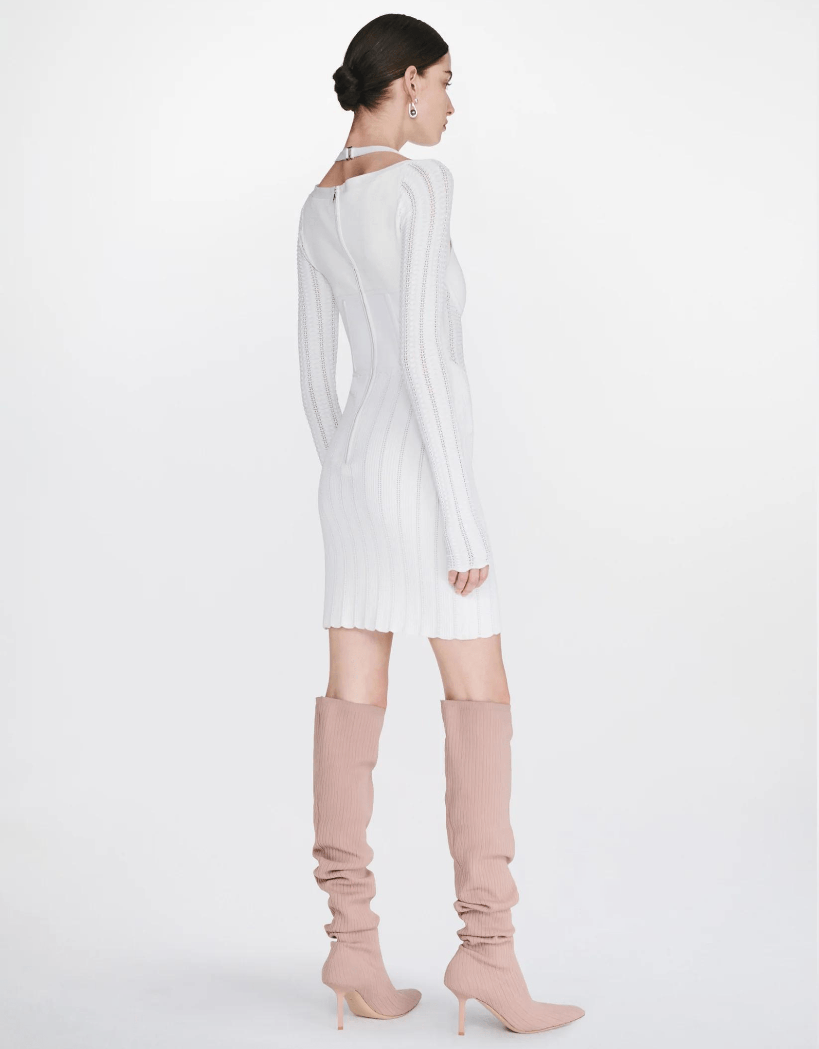Snakeskin Column Corset Dress - Dion Lee - The Curate Club