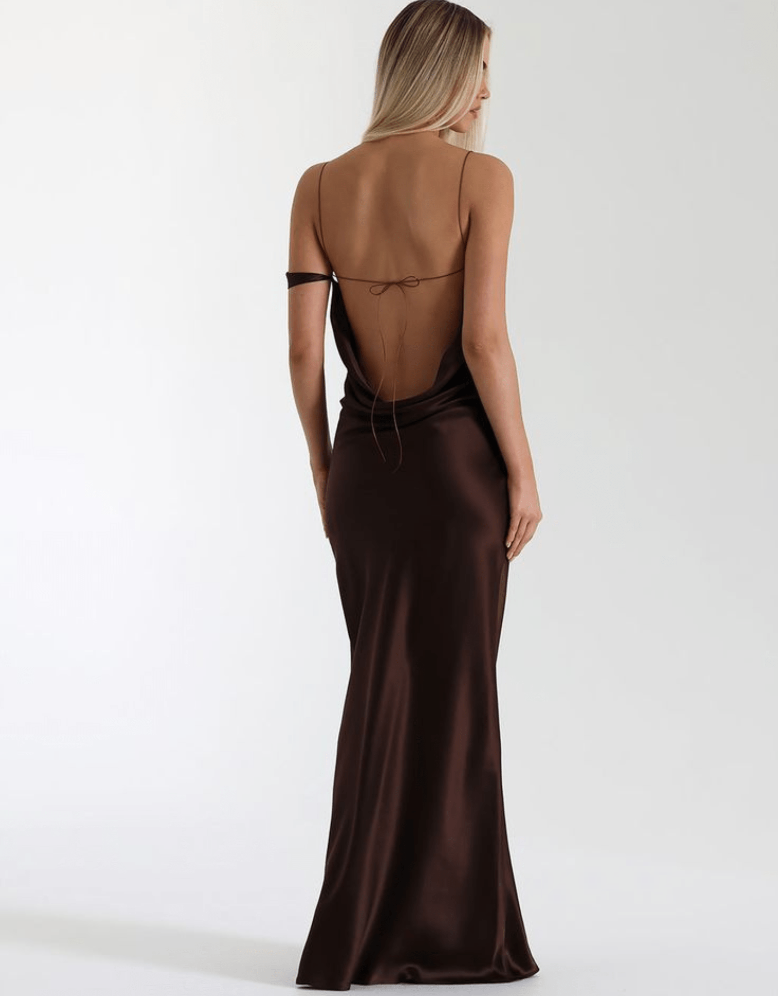 Tatiana Gown - Espresso - Natalie Rolt - The Curate Club