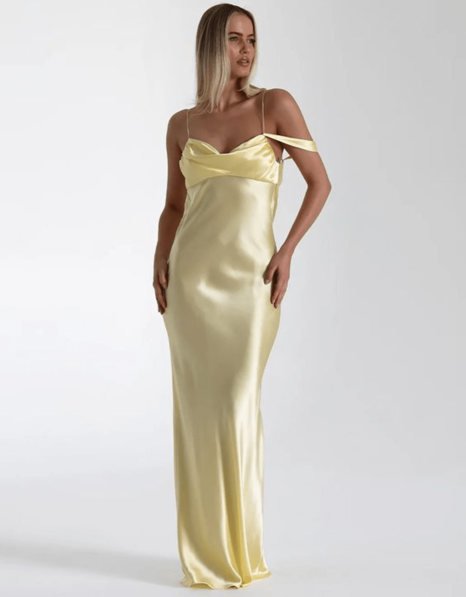 Tatiana Gown - Lemon - Natalie Rolt - The Curate Club