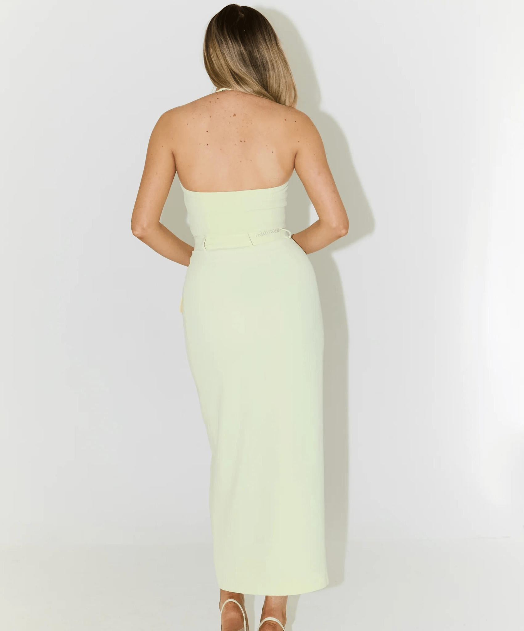 The Ultimate Muse Halter Top & Skirt - Lime - Odd Muse - The Curate Club