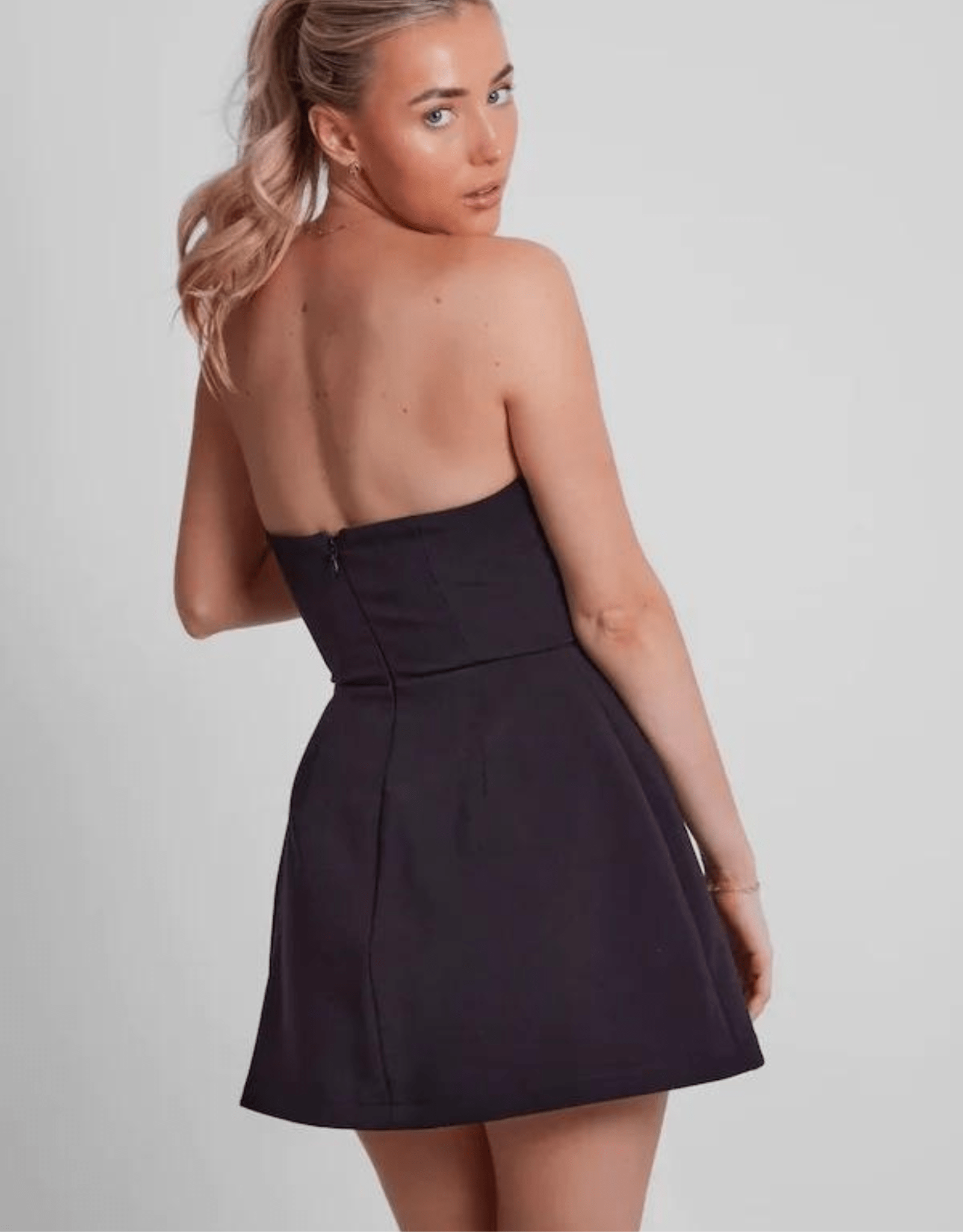 The Ultimate Muse Strapless Dress - Black - Odd Muse - The Curate Club