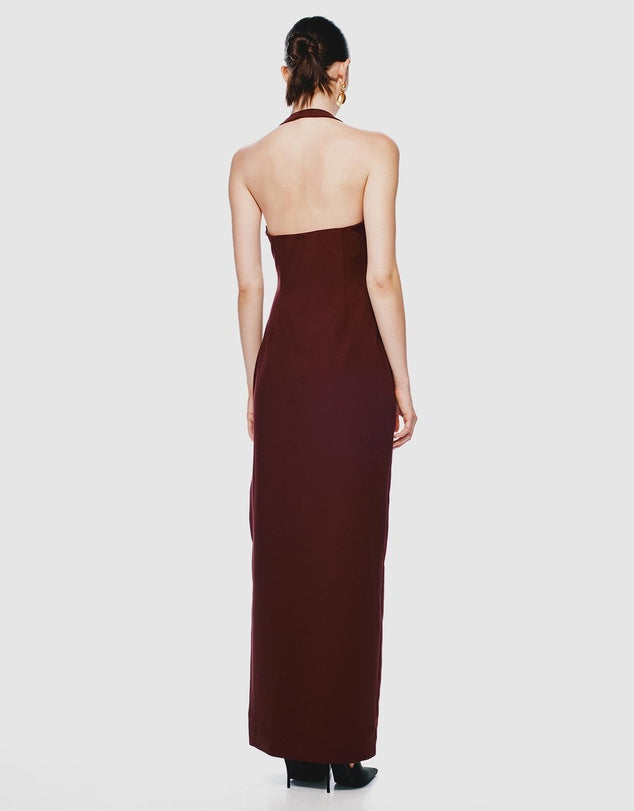 Alusia Maxi Dress - Cherry Red