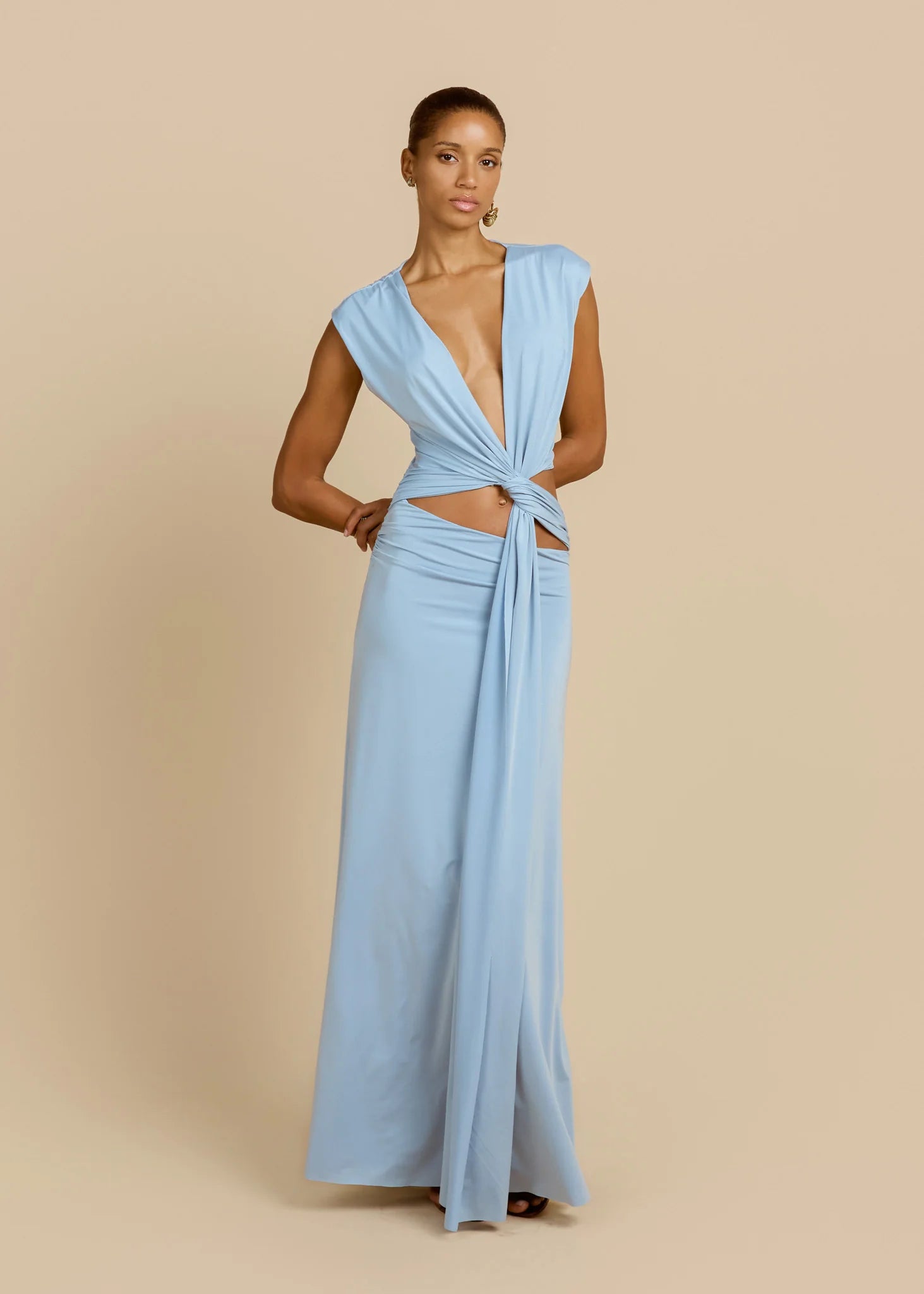 Jade Dress - Blue