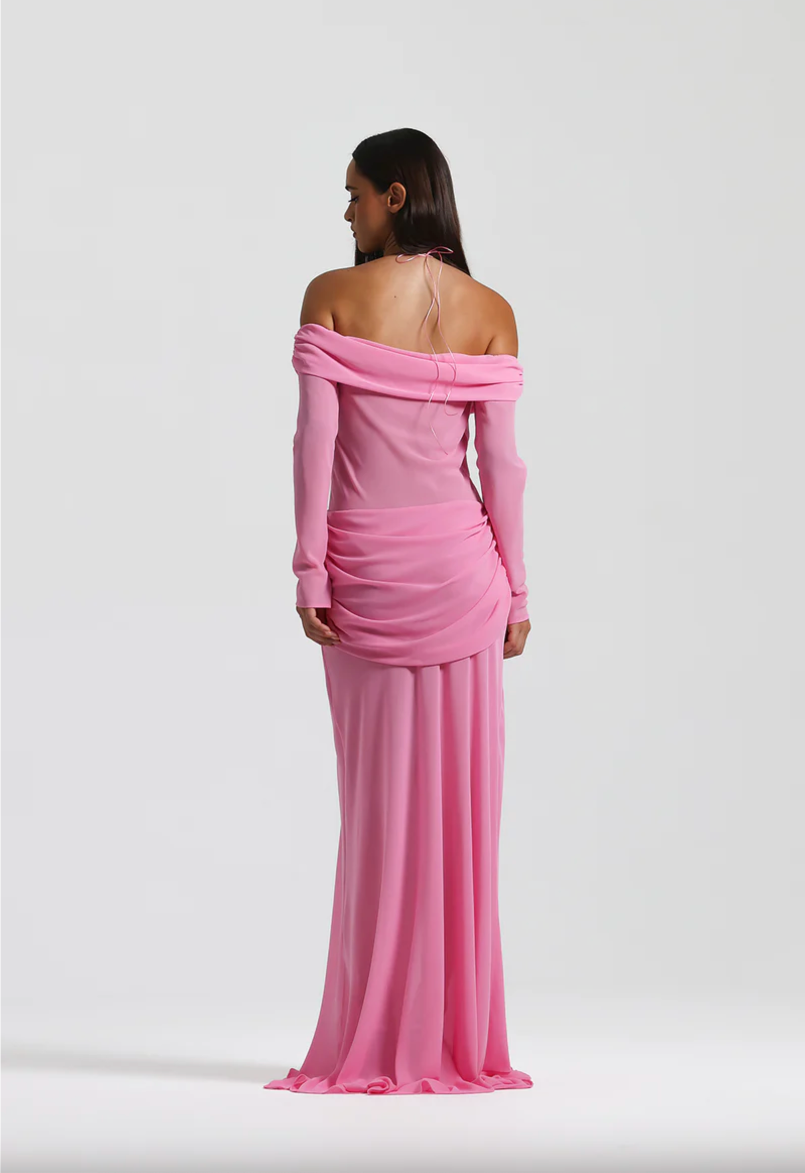 Hire Emily Gown - Candy Pink - Size 1-P - Natalie Rolt The Curate Club Hire Emily Gown - Candy Pink - Size 1-P - Natalie Rolt The Curate Club
