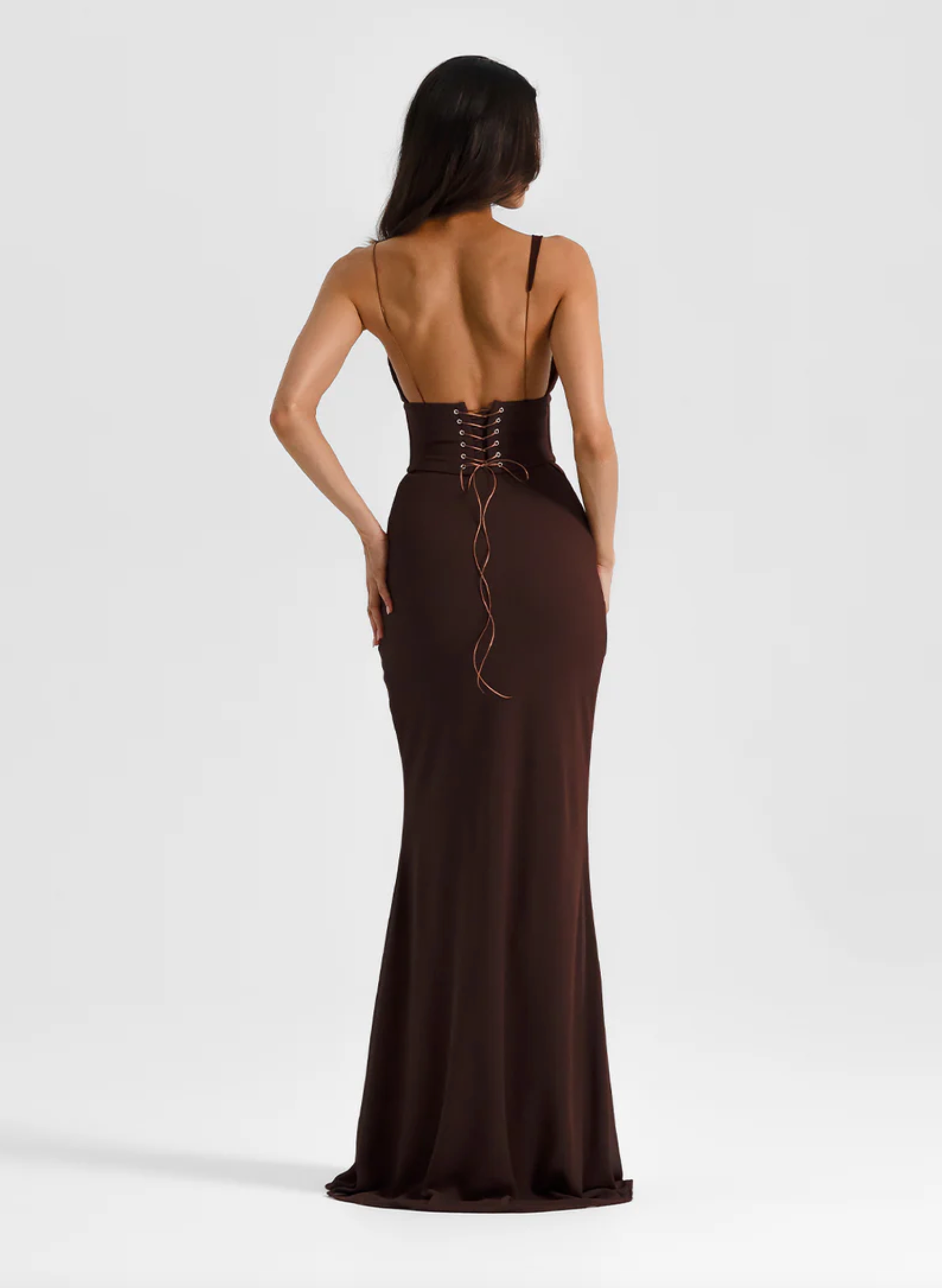 Hallie Gown - Espresso