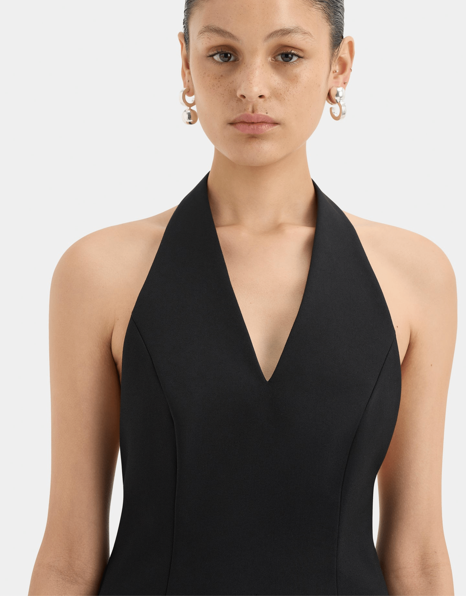 Hire Sandrine Halter Mini Dress - Size 1 (S) - Sir The Label The Curate Club Hire Sandrine Halter Mini Dress - Size 1 (S) - Sir The Label The Curate Club